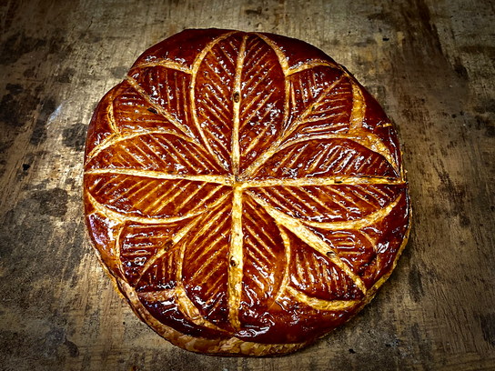 Galette des rois traditionnelle 6 personnes