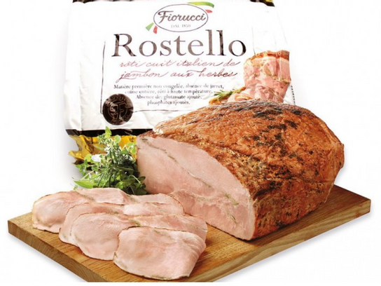 Jambon blanc aux herbes rostello - tranche moyenne