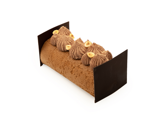 Bûchette chocolat praliné