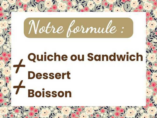 Notre formule à 8,50 €