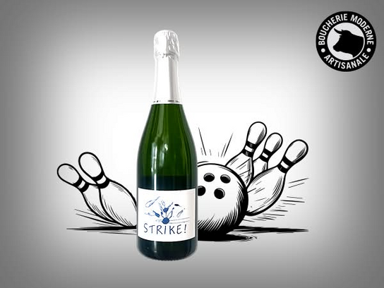 Vin blanc Pétillant Strike - 75cl