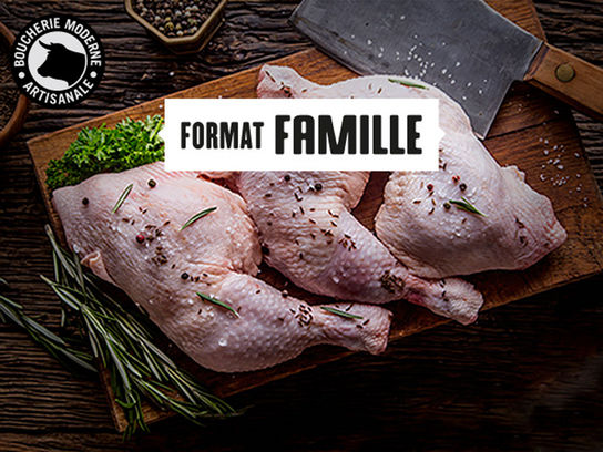 Cuisses de poulet (format famille) - 2 kg