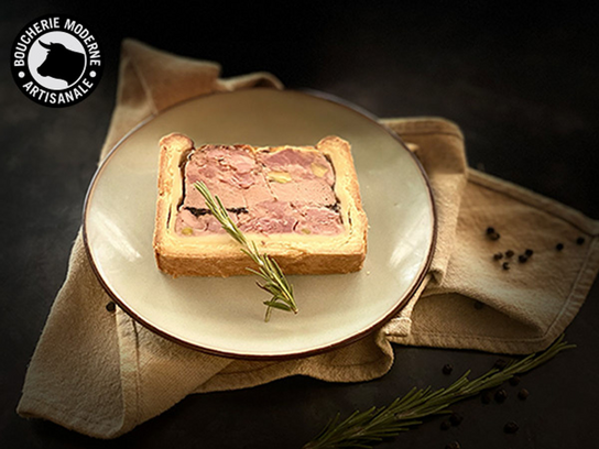 Pâté croûte mousse de canard - 200 g