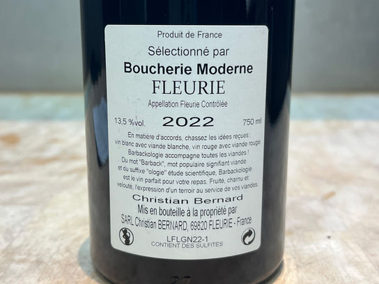 Vin rouge Barbackologie - 75 cl