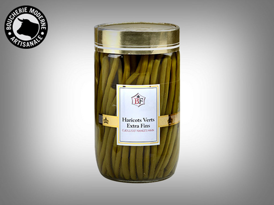 Haricots verts rangés main - 660 g