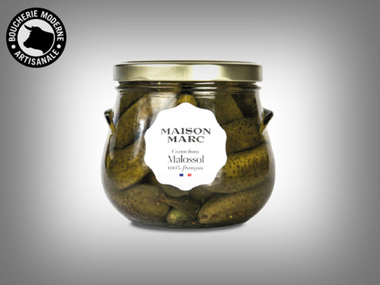 Cornichons Maison Marc Malossol - 820 g
