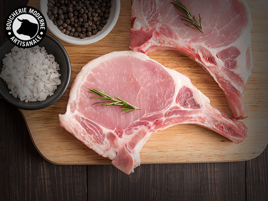 Côte de porc Normande - 300 g