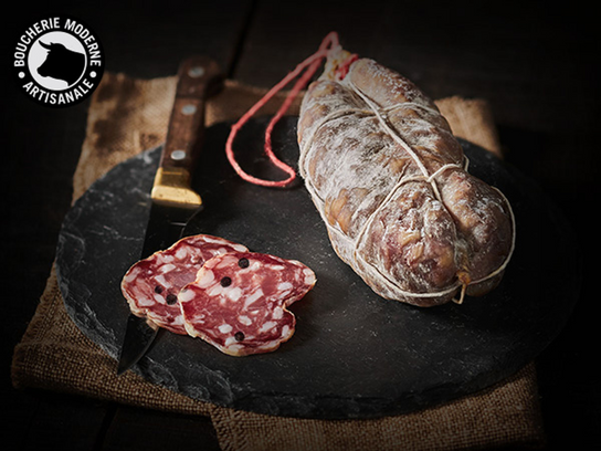 Saucisson Poivre vert - 240 g