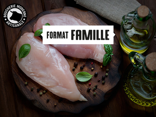 Filets de poulet (format famille) - 2 kg