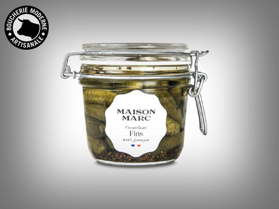 Cornichons Maison Marc fins - 385 g