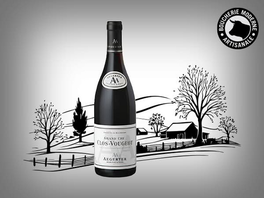 Vin rouge Clos Vougeot Grand cru - 75cl