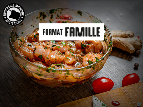 Aiguillettes de poulet tomates - fines herbes - 2 kg