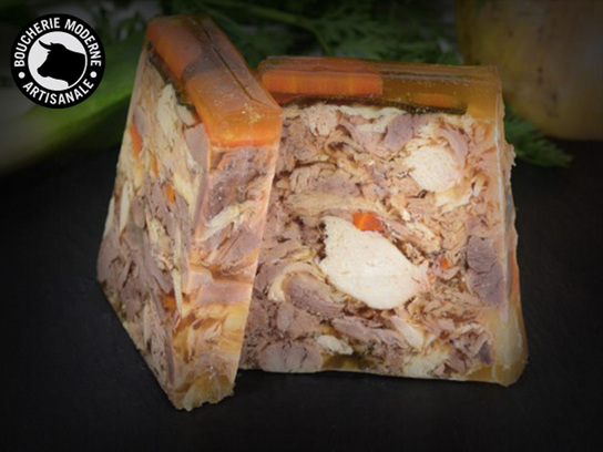 Terrine de poulet aux légumes - 250 g