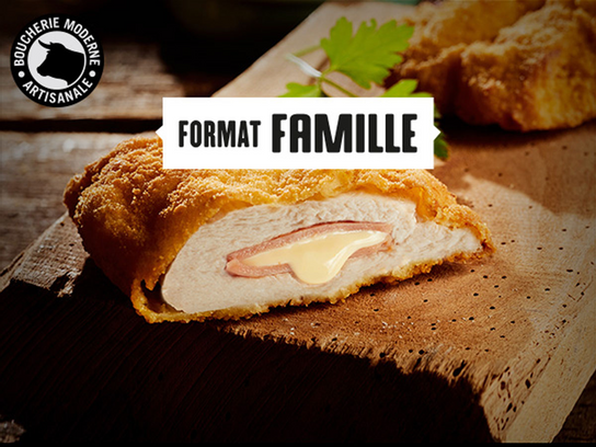 Cordons Bleus (format famille) - 1,95 kg