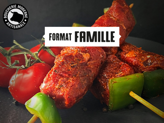 Brochette de bœuf - 2 kg