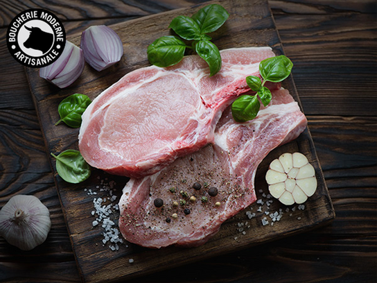 Côte seconde de porc - 250 g
