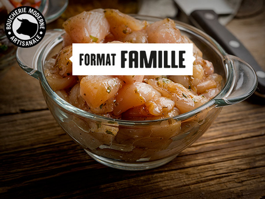 Aiguillettes de poulet thym/citron (format famille) - 2 kg