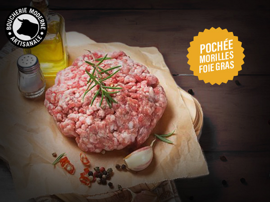 Farce PORC / Morilles & Foie Gras 500g