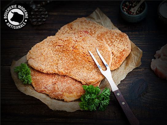 Escalope de veau panée - 160 g