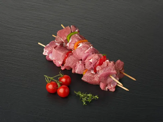 Brochette d'agneau nature