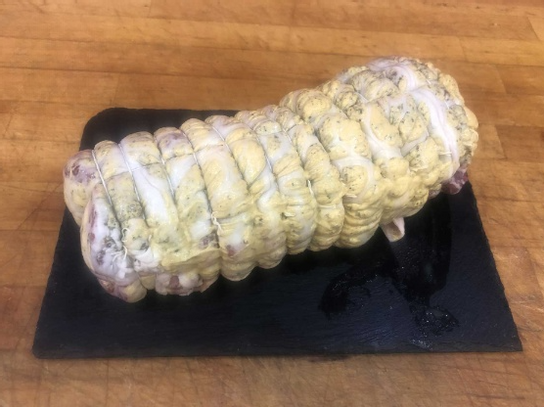 Rôti porc viande BIO moutarde fines herbes 4/5 pers 1 KG