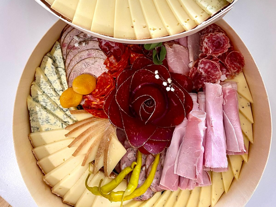 Plateau raclette Fromages & Charcuterie 4 personnes