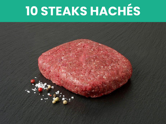 10 steaks hachés