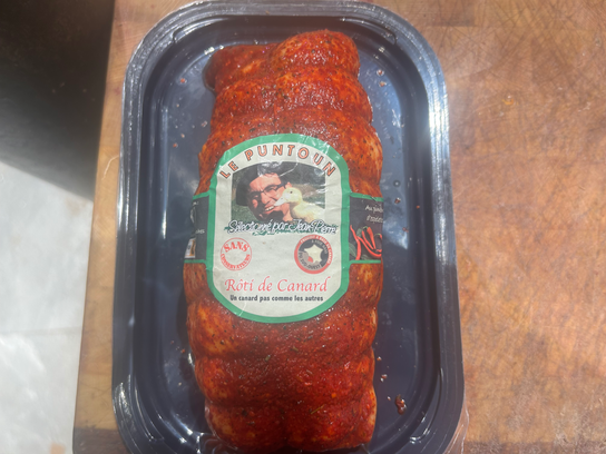 Rôti de magret au piment d Espelette