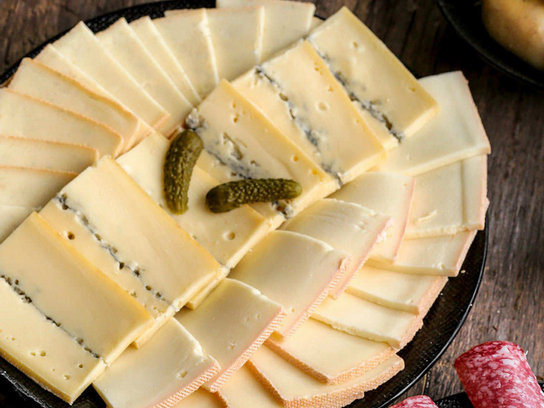 Plateau raclette : 100% fromage (3-4 pers.)