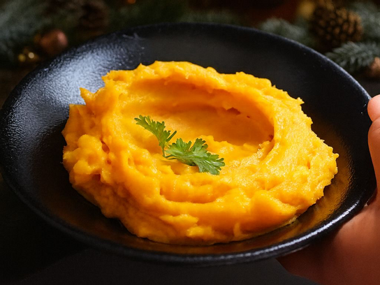 Mousseline de patate douce