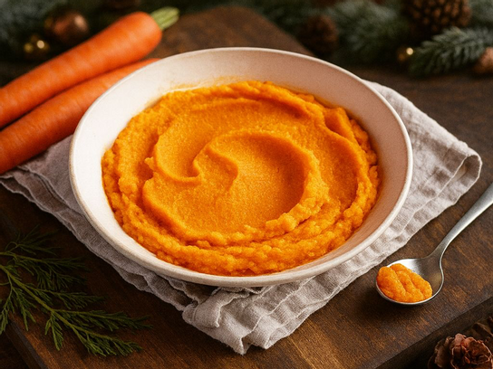 Mousseline de carotte