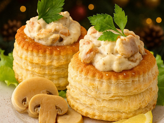 Bouchée gourmande à la reine