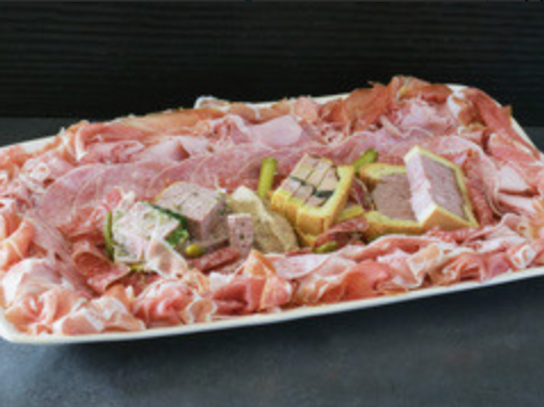 Plateau de charcuterie française