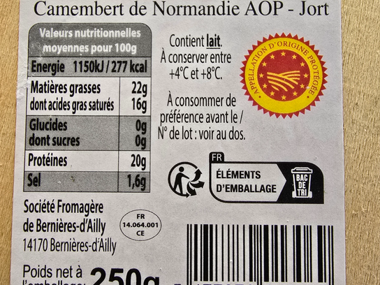 Camembert Jort
