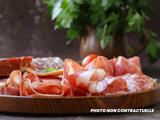 Planche apéro charcuterie (la part)