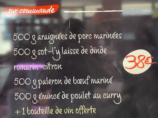 LOT PLANCHA +1 bouteille offerte