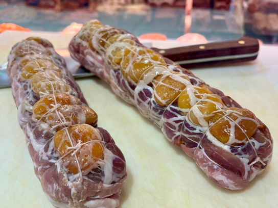 Filet mignon de porc aux abricots