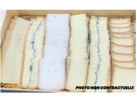 Plateau de raclette Chèvre + 4 fromages au choix
