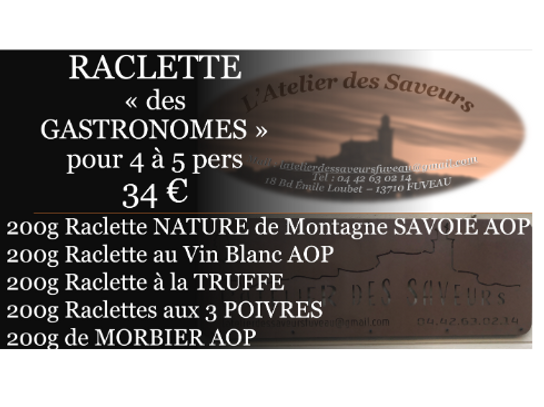 Plateau de Raclette des Gastronomes