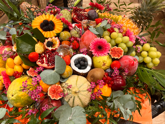 Corbeille de fruits frais