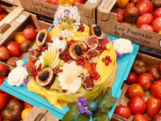 Gâteau de fruits 12/15 personnes