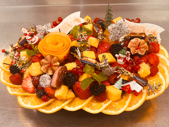 Plateau de salade de fruits NOEL