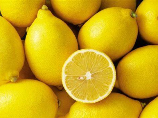 lot 3 citron jaune non traité