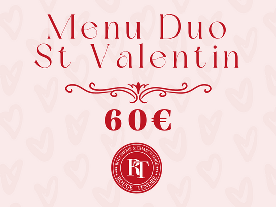 ❤️ Menu Duo Saint-Valentin ❤️