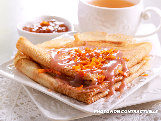 Crêpe au caramel