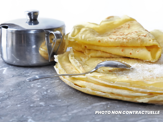 Crêpe au sucre