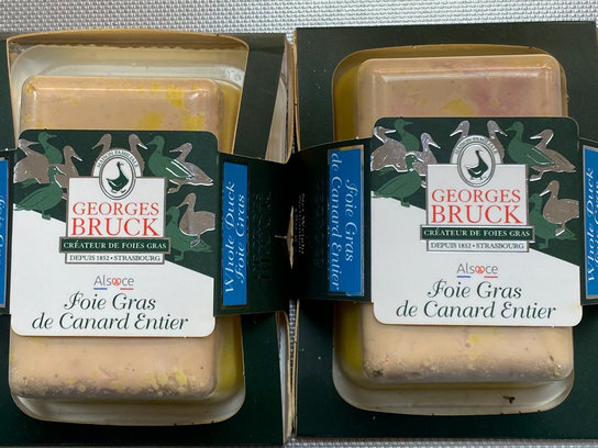 Morceau de Foie gras de canard entier- Georges Bruck 180g