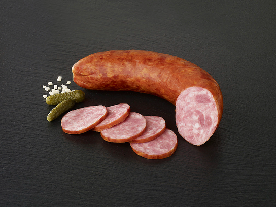 Saucisson à l'ail fumé - Morceau