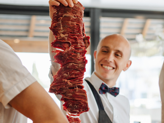 steak tendre fibre longe (onglet ou bavette)