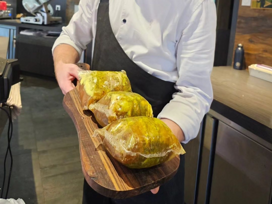 Roti de veau confit aux épices à la méditerranéennes